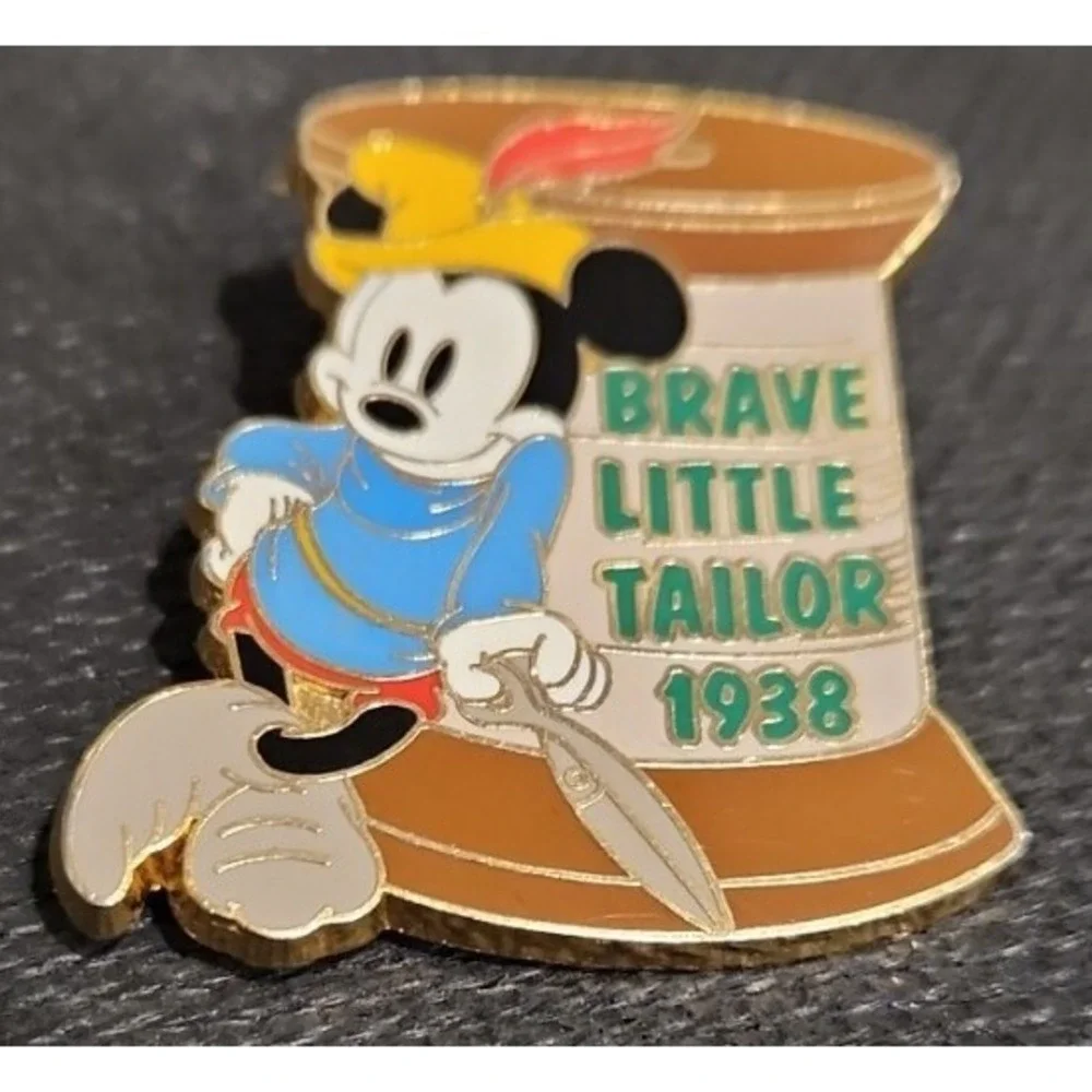 Disney Pin Brave Little‎ Tailor (1938) spool of thread 10341 12 Months of Magic